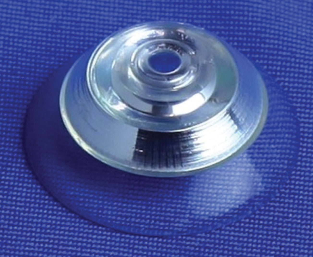 An image of a scleral lens telescope.